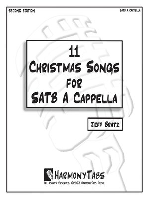 cover image of 11 Christmas Songs For SATB a Cappella